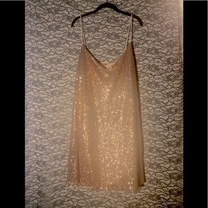 sz 18 Rose Gold dress
